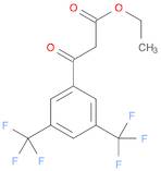 Benzenepropanoic acid, β-oxo-3,5-bis(trifluoromethyl)-, ethyl ester