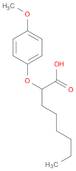 Octanoic acid, 2-(4-methoxyphenoxy)-