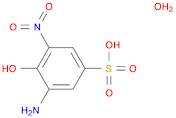 Benzenesulfonic acid, 3-amino-4-hydroxy-5-nitro-, hydrate (1:1)