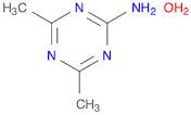 1,3,5-Triazin-2-amine, 4,6-dimethyl-, hydrate (1:1)