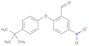 Benzaldehyde, 2-[4-(1,1-dimethylethyl)phenoxy]-5-nitro-