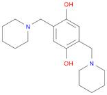 1,4-Benzenediol, 2,5-bis(1-piperidinylmethyl)-