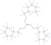 Stannane, tris(3,3,4,4,5,5,6,6,7,7,8,8,8-tridecafluorooctyl)-