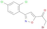 Ethanone, 2-bromo-1-[3-(2,4-dichlorophenyl)-5-isoxazolyl]-