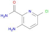 2-Pyridinecarboxamide, 3-amino-6-chloro-