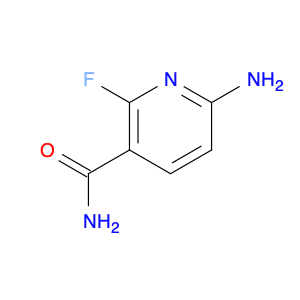 3-Pyridinecarboxamide, 6-amino-2-fluoro-