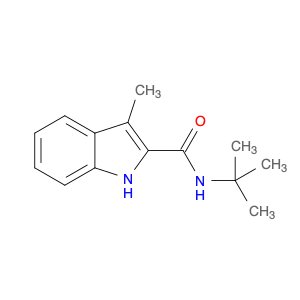 1H-Indole-2-carboxamide, N-(1,1-dimethylethyl)-3-methyl-