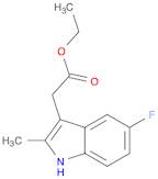 1H-Indole-3-acetic acid, 5-fluoro-2-methyl-, ethyl ester