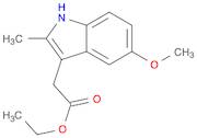 1H-Indole-3-acetic acid, 5-methoxy-2-methyl-, ethyl ester