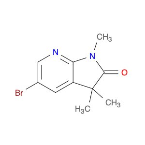 2H-Pyrrolo[2,3-b]pyridin-2-one, 5-bromo-1,3-dihydro-1,3,3-trimethyl-