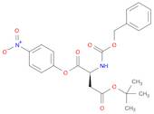 L-Aspartic acid, N-[(phenylmethoxy)carbonyl]-, 4-(1,1-dimethylethyl) 1-(4-nitrophenyl) ester