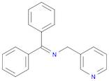 3-Pyridinemethanamine, N-(diphenylmethylene)-