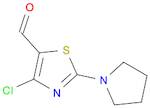 5-Thiazolecarboxaldehyde, 4-chloro-2-(1-pyrrolidinyl)-