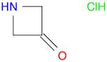 3-Azetidinone, hydrochloride (1:1)