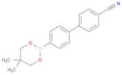 [1,1'-Biphenyl]-4-carbonitrile, 4'-(5,5-dimethyl-1,3,2-dioxaborinan-2-yl)-