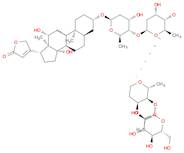 Card-20(22)-enolide, 3-[(O-β-D-glucopyranosyl-(1→4)-O-3-O-acetyl-2,6-dideoxy-β-D-ribo-hexopyranosy…