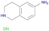 6-Isoquinolinamine, 1,2,3,4-tetrahydro-, hydrochloride (1:1)