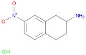 2-Naphthalenamine, 1,2,3,4-tetrahydro-7-nitro-, hydrochloride (1:1)