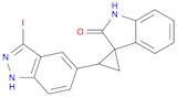 Spiro[cyclopropane-1,3'-[3H]indol]-2'(1'H)-one, 2-(3-iodo-1H-indazol-5-yl)-