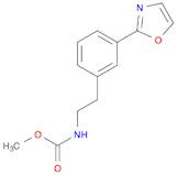 Carbamic acid, N-[2-[3-(2-oxazolyl)phenyl]ethyl]-, methyl ester