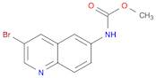 Carbamic acid, N-(3-bromo-6-quinolinyl)-, methyl ester