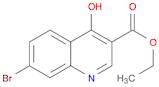 3-Quinolinecarboxylic acid, 7-bromo-4-hydroxy-, ethyl ester