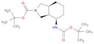 2H-Isoindole-2-carboxylic acid, 4-[[(1,1-dimethylethoxy)carbonyl]amino]octahydro-, 1,1-dimethyle...