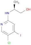 1-Propanol, 2-[(5-chloro-4-iodo-2-pyridinyl)amino]-, (2S)-