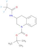 1(2H)-Quinolinecarboxylic acid, 3,4-dihydro-3-[(2,2,2-trifluoroacetyl)amino]-, 1,1-dimethylethyl e…