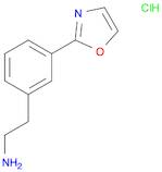 Benzeneethanamine, 3-(2-oxazolyl)-, hydrochloride (1:1)