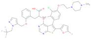 Benzenepropanoic acid, α-[[(5S)-5-[3-chloro-2-methyl-4-[2-(4-methyl-1-piperazinyl)ethoxy]phenyl]...