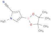 1H-Pyrrole-2-carbonitrile, 1-methyl-4-(4,4,5,5-tetramethyl-1,3,2-dioxaborolan-2-yl)-