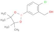 Benzenemethanol, 2-chloro-5-(4,4,5,5-tetramethyl-1,3,2-dioxaborolan-2-yl)-