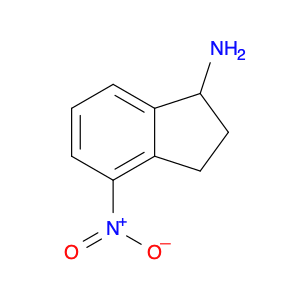 1H-Inden-1-amine, 2,3-dihydro-4-nitro-