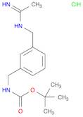 Carbamic acid, [[3-[[(1-iminoethyl)amino]methyl]phenyl]methyl]-, 1,1-dimethylethyl ester, monohydr…