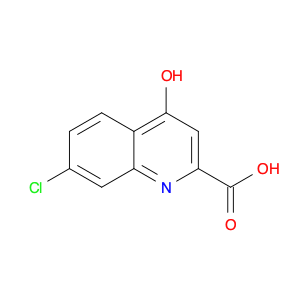 2-Quinolinecarboxylic acid, 7-chloro-4-hydroxy-