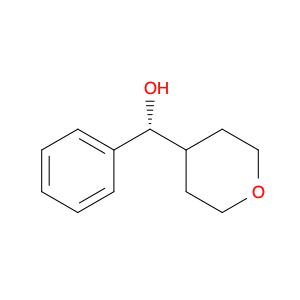 2H-Pyran-4-methanol, tetrahydro-α-phenyl-, (αR)-