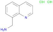 8-Quinolinemethanamine, hydrochloride (1:2)