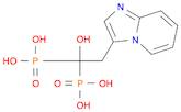 Phosphonic acid, P,P'-(1-hydroxy-2-imidazo[1,2-a]pyridin-3-ylethylidene)bis-