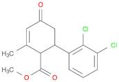 2-Cyclohexene-1-carboxylic acid, 6-(2,3-dichlorophenyl)-2-methyl-4-oxo-, methyl ester