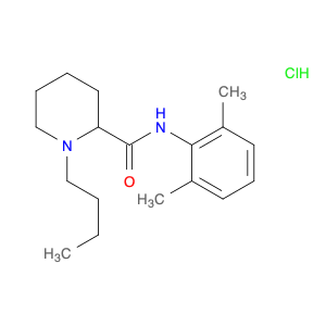 2-Piperidinecarboxamide, 1-butyl-N-(2,6-dimethylphenyl)-, hydrochloride (1:1)