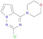 Pyrrolo[2,1-f][1,2,4]triazine, 2-chloro-4-(4-morpholinyl)-