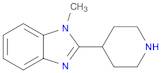 1H-Benzimidazole, 1-methyl-2-(4-piperidinyl)-