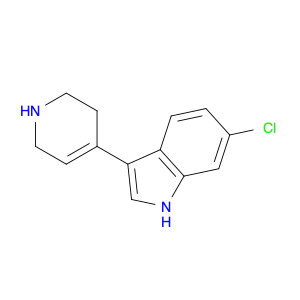 1H-Indole, 6-chloro-3-(1,2,3,6-tetrahydro-4-pyridinyl)-