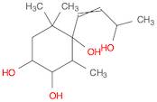 1,2,4-Cyclohexanetriol, 4-(3-hydroxy-1-butenyl)-3,5,5-trimethyl- (9CI)