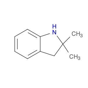 1H-Indole, 2,3-dihydro-2,2-dimethyl-