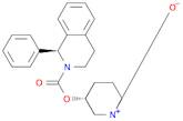 2(1H)-Isoquinolinecarboxylic acid, 3,4-dihydro-1-phenyl-, (3R)-1-oxido-1-azabicyclo[2.2.2]oct-3-...