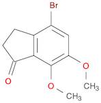 1H-Inden-1-one, 4-bromo-2,3-dihydro-6,7-dimethoxy-