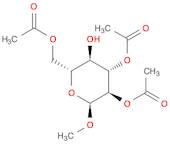 α-D-Glucopyranoside, methyl, 2,3,6-triacetate