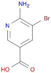 3-Pyridinecarboxylic acid, 6-amino-5-bromo-